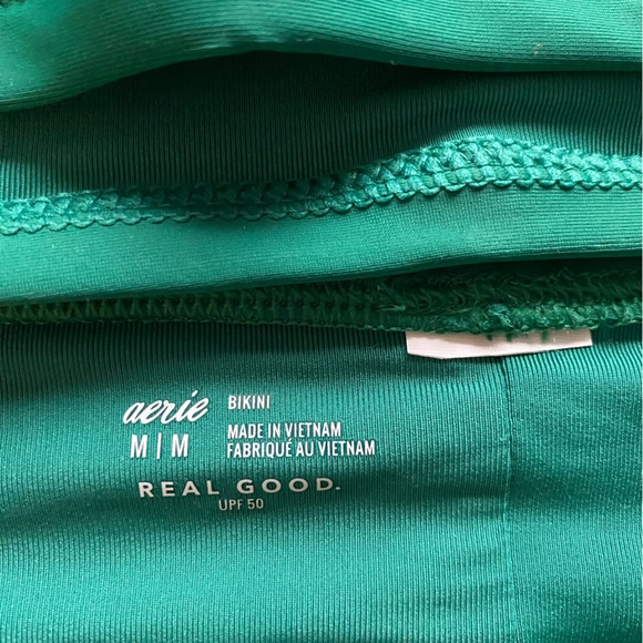 NWOT sz Medium Aerie Emerald Green Bikini (34DD for reference) - Picture 2 of 2